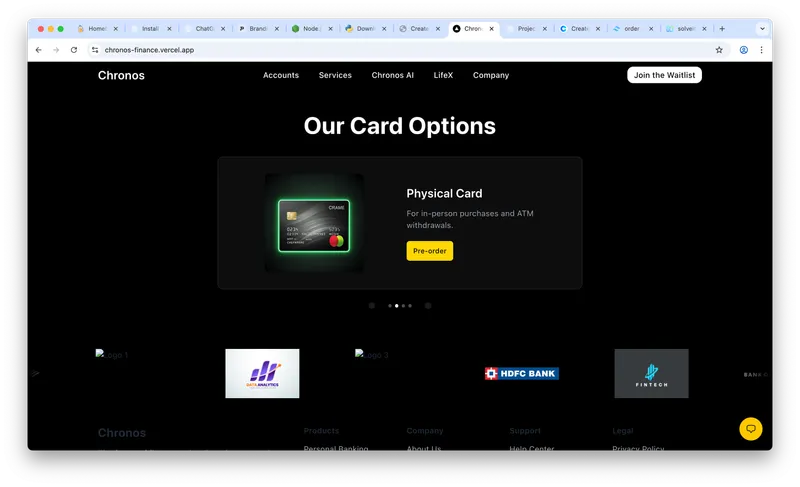 Chronos Finance — screenshot 2 of 5