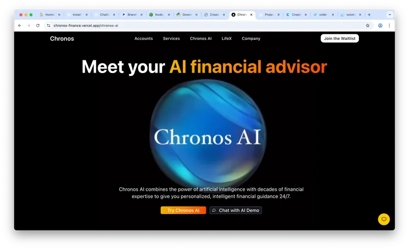 Chronos Finance — screenshot 3 of 5