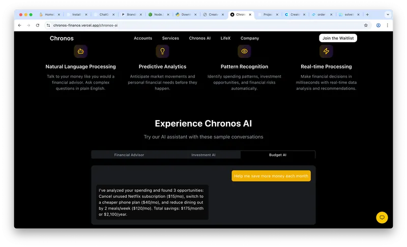 Chronos Finance — screenshot 4 of 5